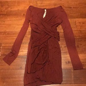 Looks really nice on! Rust color!